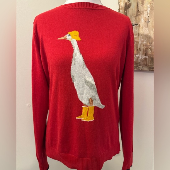Joules Sweaters - Joules Red Runner Duck Sweater – Size 6, NWOT